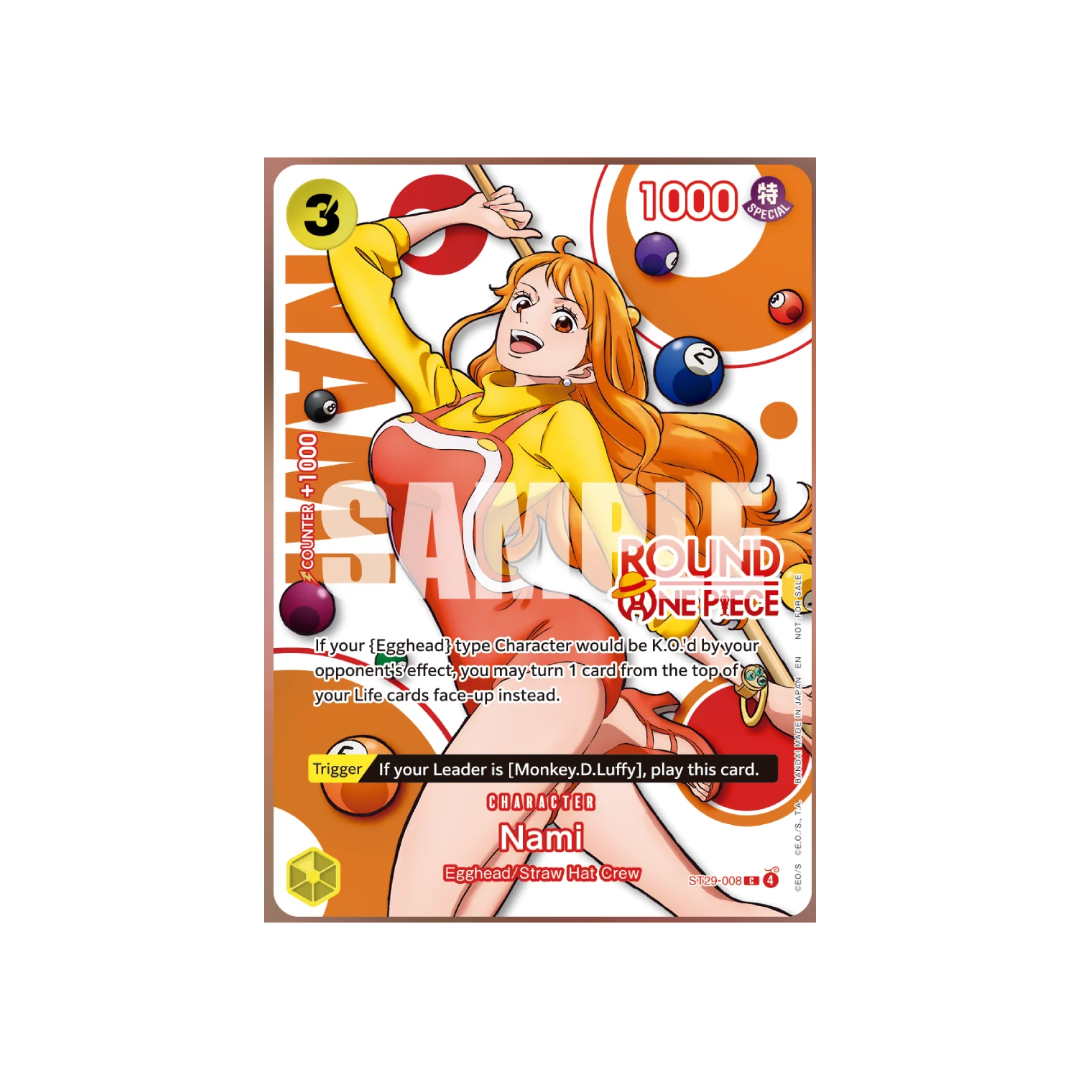 Nami Round One Piece Promo ST29-008 – English