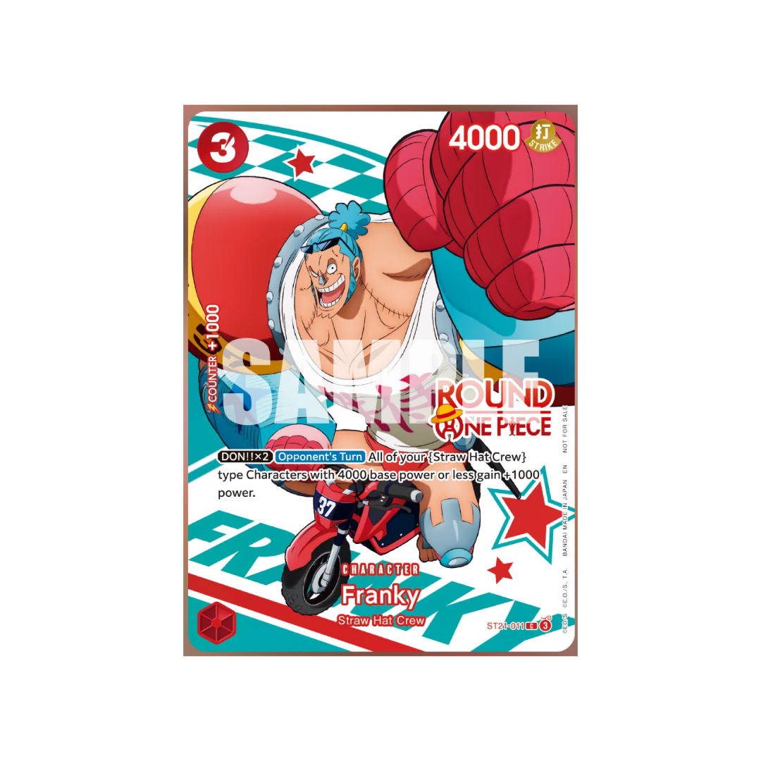 Franky Round One Piece Promo ST21-011 – English