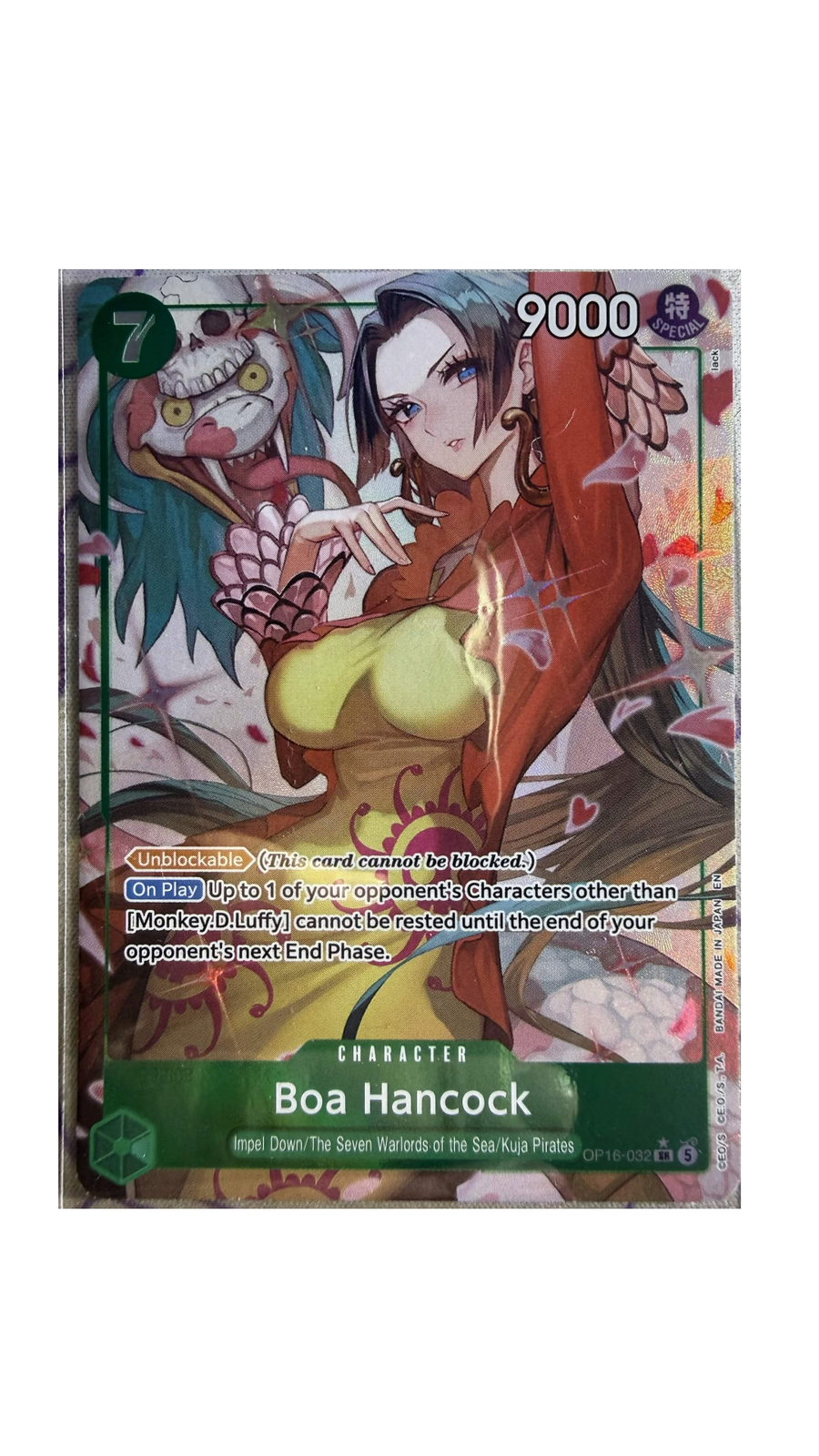 Boa Hancock OP16-032 – English One Piece Card Game