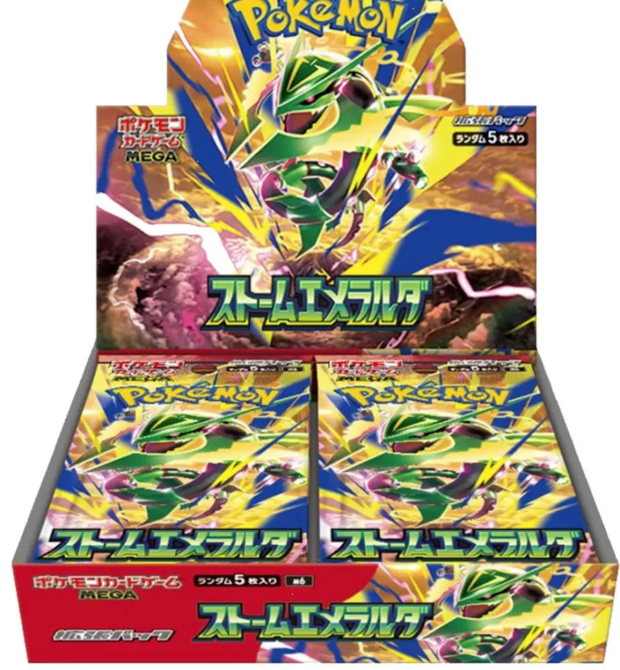 Pokémon TCG: Storm Emeralda Booster Box – Japanese