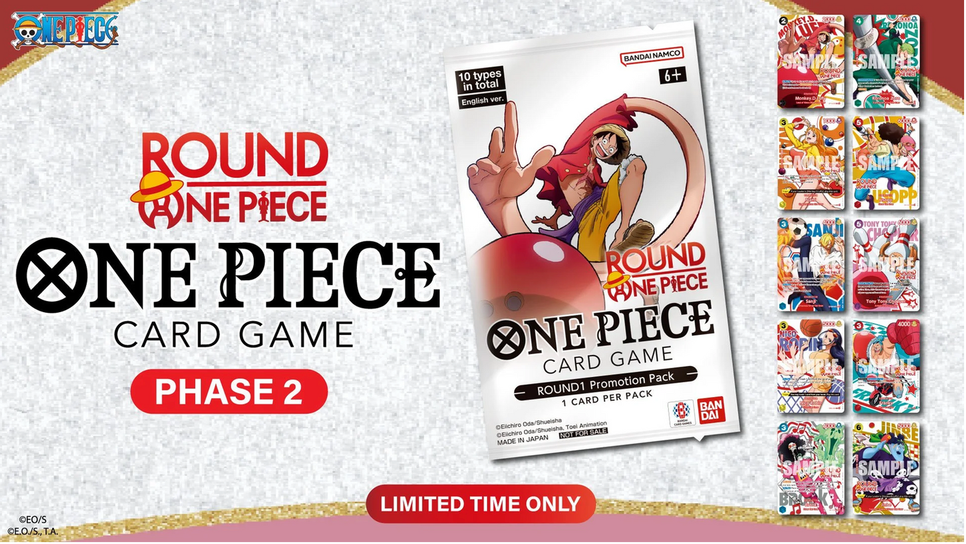 One Piece Card Game Round 1 Promotion Pack – Phase 2 – English
