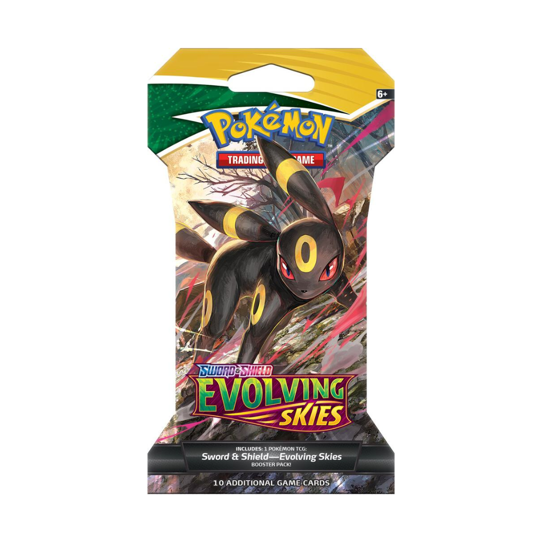 Pokémon TCG: Evolving Skies SWSH07 Sleeved Booster Pack (English)