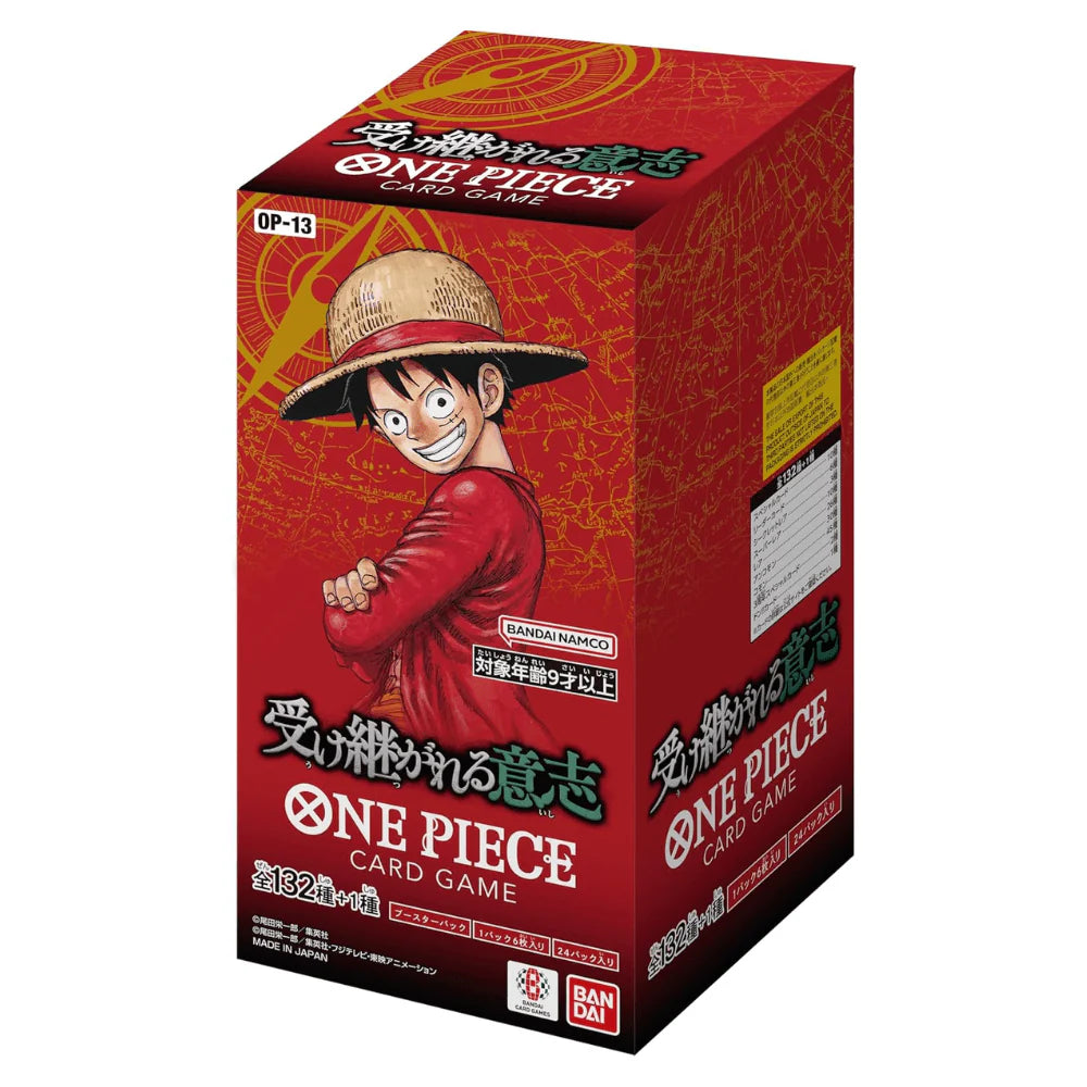 One Piece OP-13: Carrying On His Will Booster Box (Japanese)