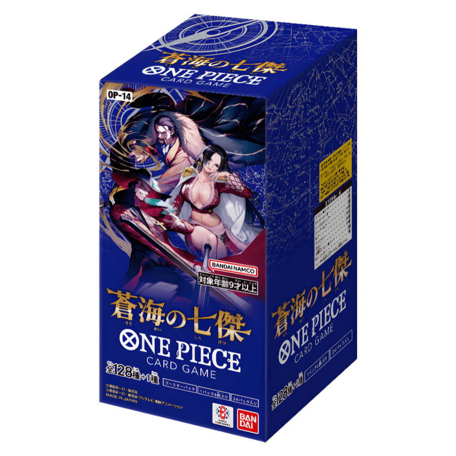 One Piece OP-14: The Azure Sea's Seven Booster Box (Japanese)