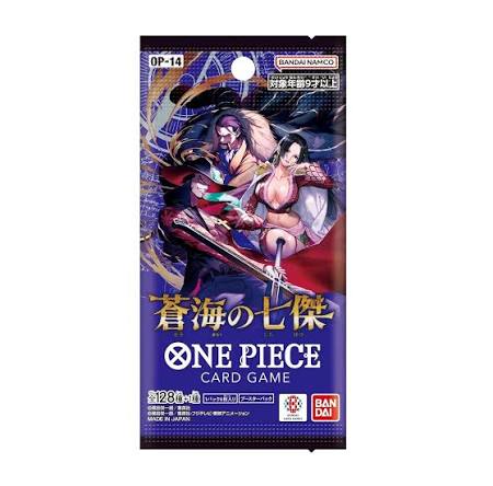 One Piece OP-14: The Azure Sea's Seven Booster Box (Japanese)