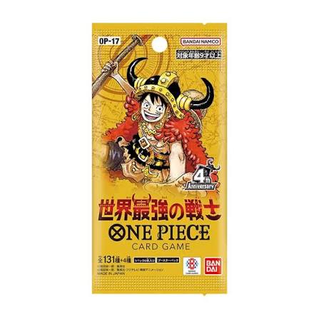 One Piece OP-17: The World's Strongest Warriors Booster Box (Japanese)