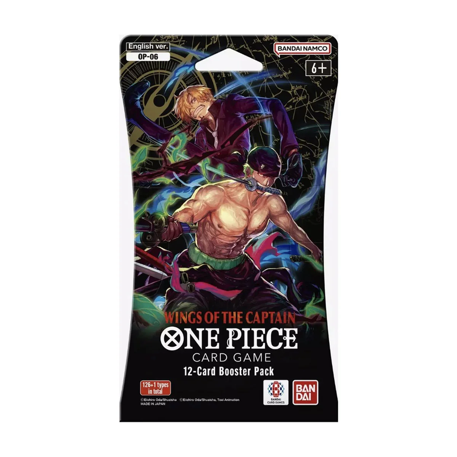 OP-06 Wings Of The Captain Sleeved Booster Pack (English)