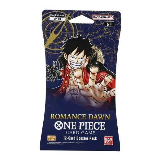 OP-01 Romance Dawn Sleeved Booster Pack (Pre-Errata / 1st Wave) (English)